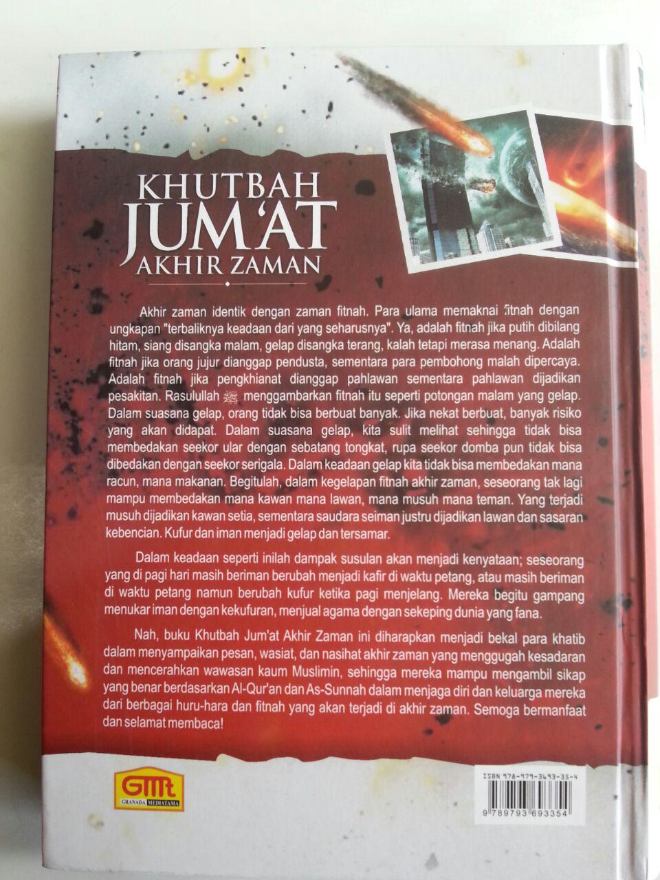 Buku Khutbah Jum'at Akhir Zaman 52 Pesan Wasiat Nasihat Menggugah cover 2