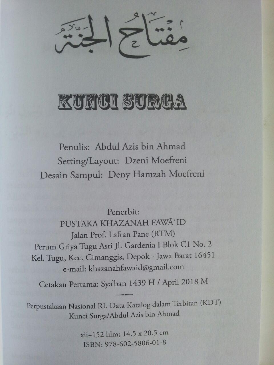 Buku Kunci Surga Laa Ilaaha Illallaah isi 2