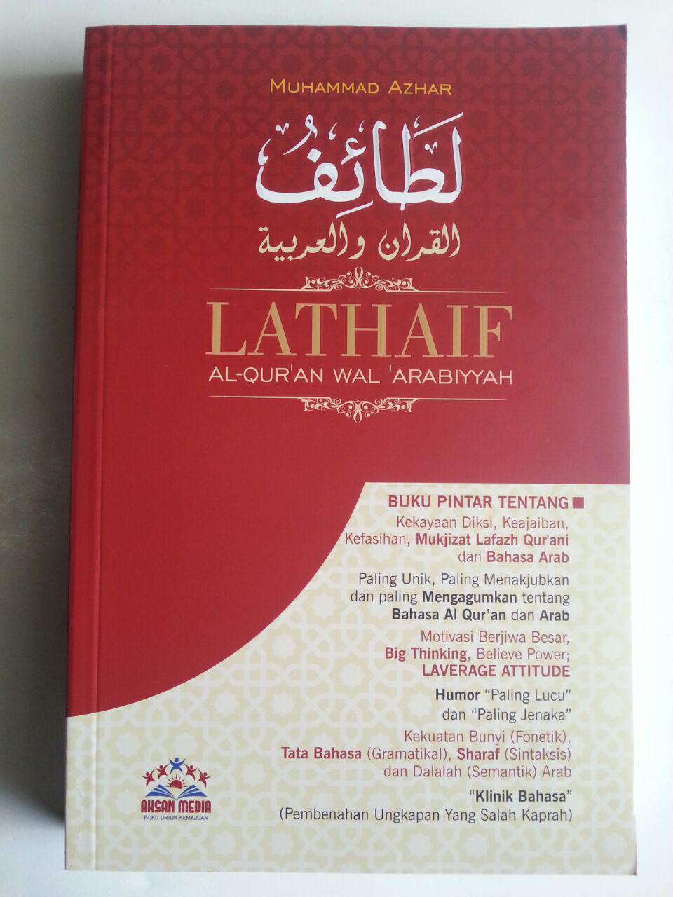 Buku Lathaif Al-Qur'an Wal Arabiyyah Buku Pintar Qur'an Bahasa Arab cover 2