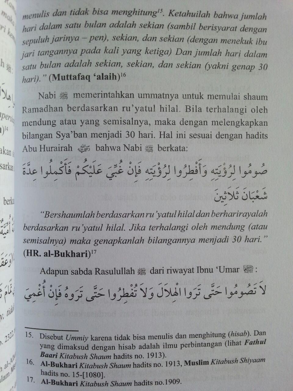 Buku Menentukan Awal Dan Akhir Ramadhan Dengan Ru'yatul Atau Hisab isi 3
