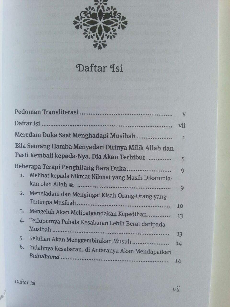 Buku Meredam Duka Saat Menghadapi Musibah isi 3