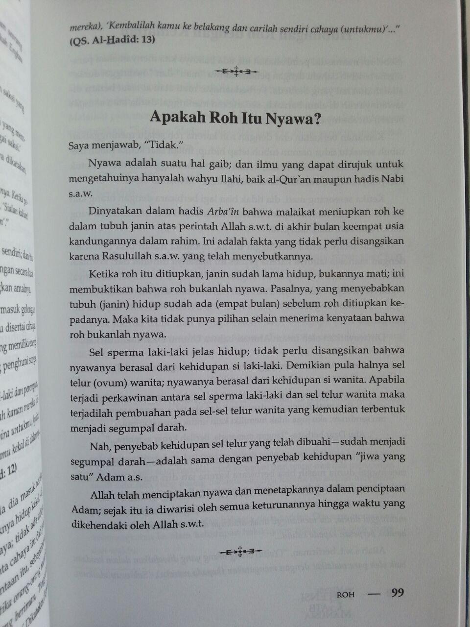 Buku Misteri Potensi Gaib Manusia Kajian Analitis Roh Jiwa Akal isi 3