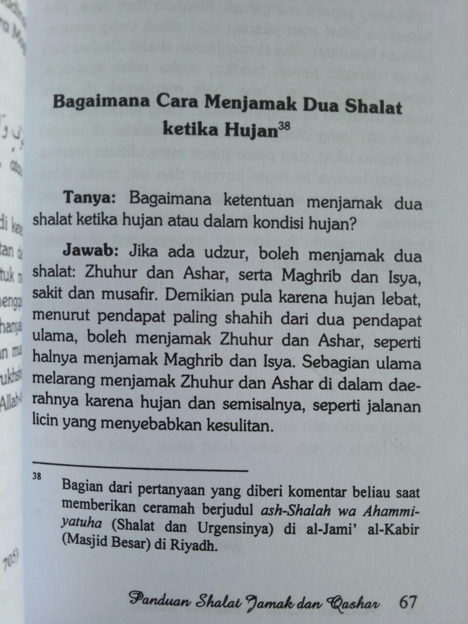 Buku Panduan Shalat Jamak Dan Qashar isi 3