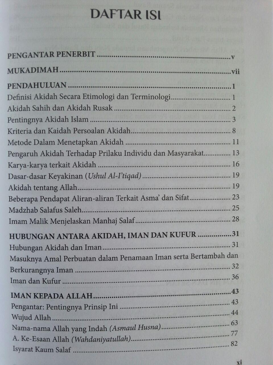 Buku Pengantar Studi Akidah Islam isi 2