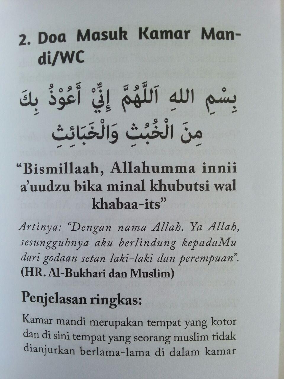 Buku Saku Doa Dan Dzikir Rutinitas Harian Disertai Penjelasan Ringkas isi 3