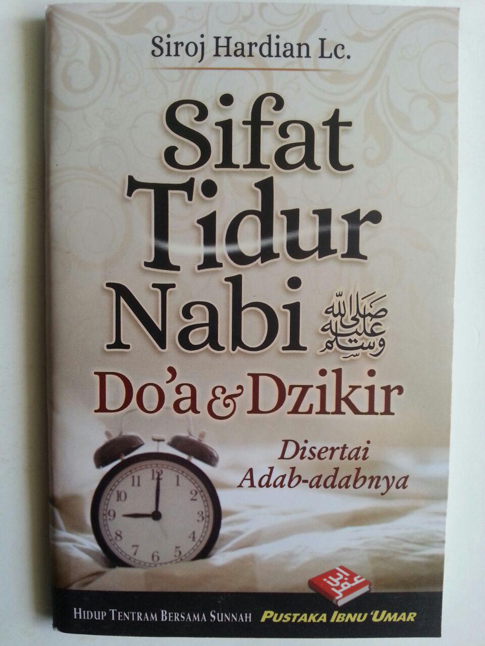 Buku Saku Sifat Tidur Nabi Doa Dan Dzikir Disertai Adabnya cover 2