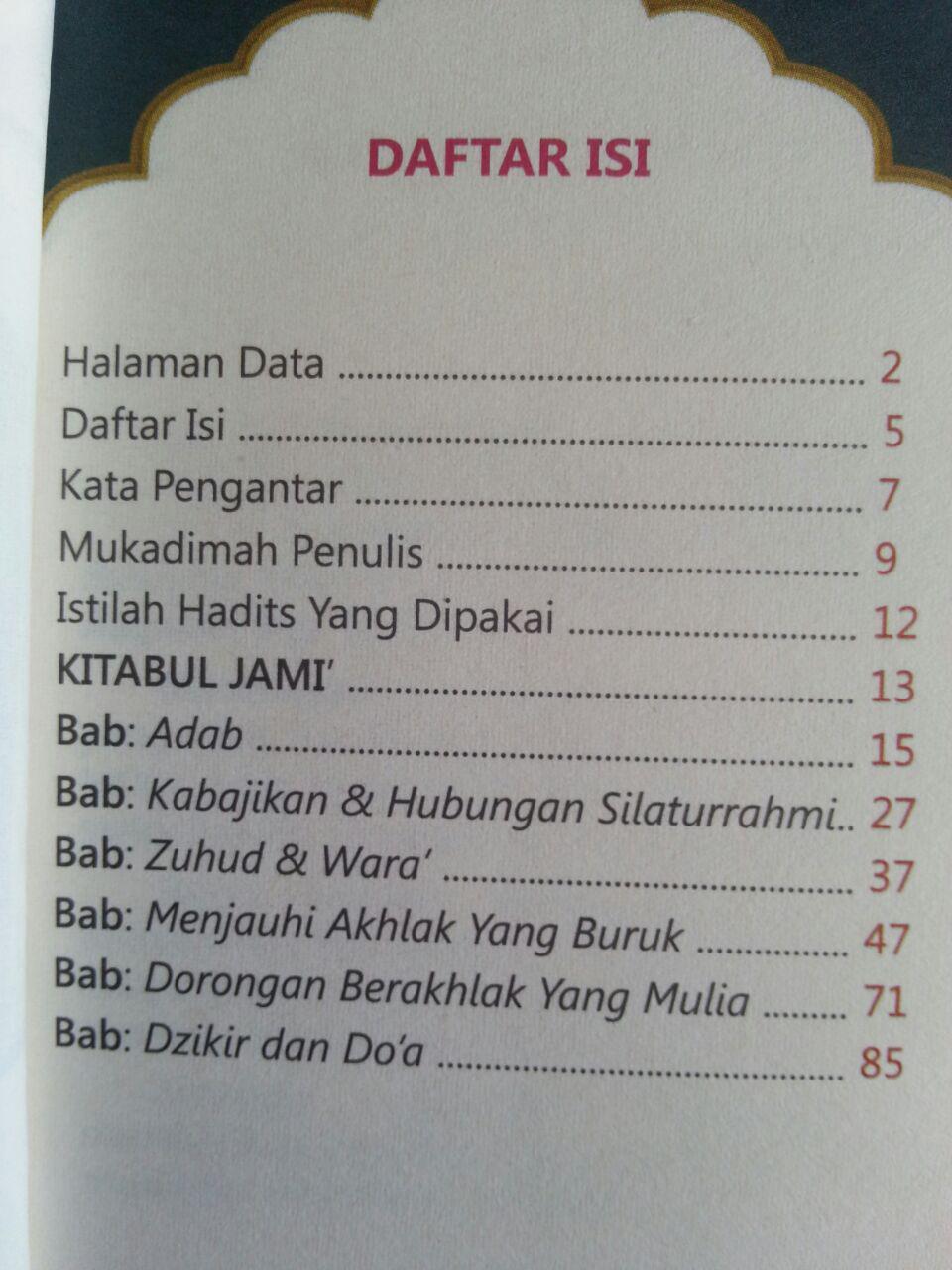 Buku Saku Terjemah Kitabul Jami Dari Bulughul Maram isi 2