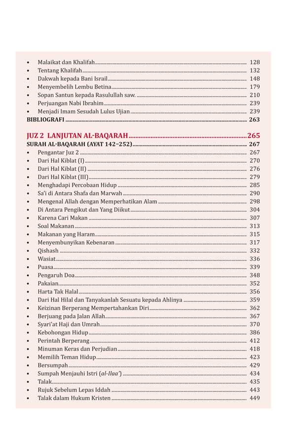 Buku Tafsir Al-Azhar Hamka 1 Set 9 Jilid isi 2