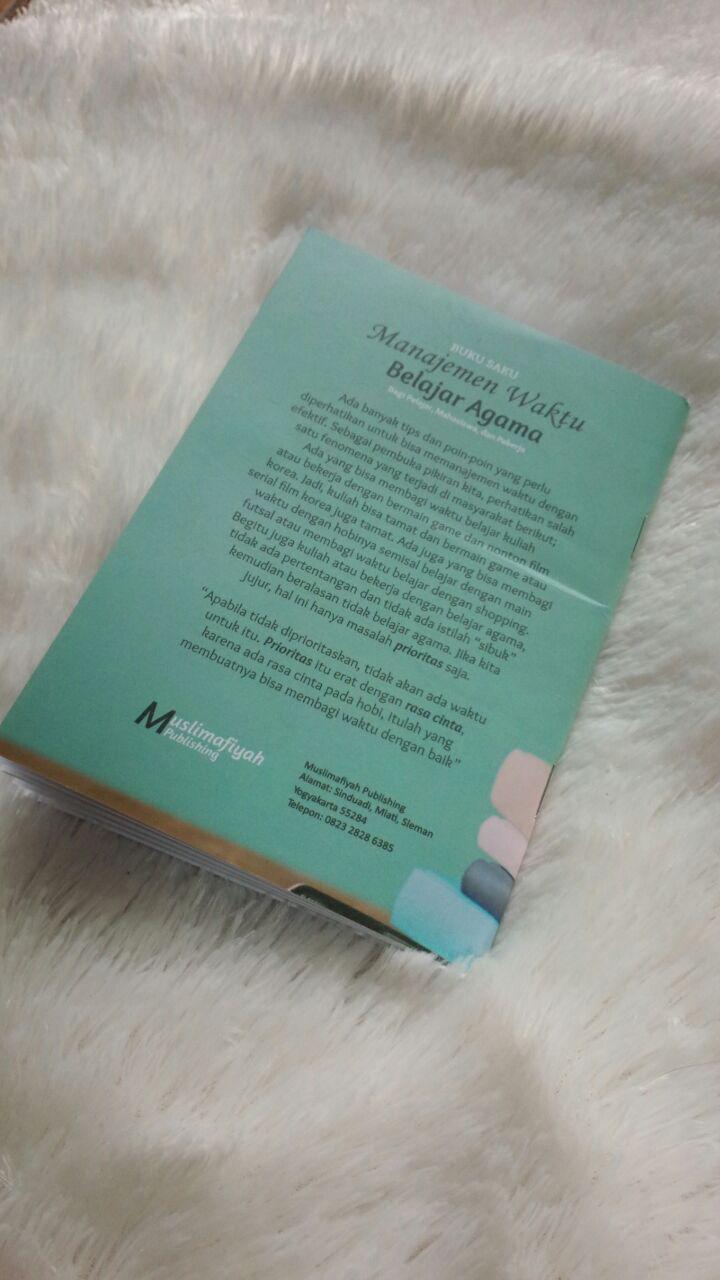 buku manajemen waktu belajar agama