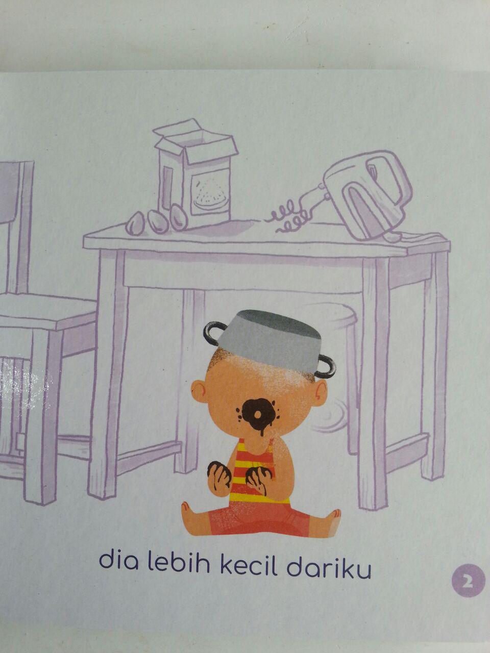 Buku Anak Boarbook Adik Tercinta isi