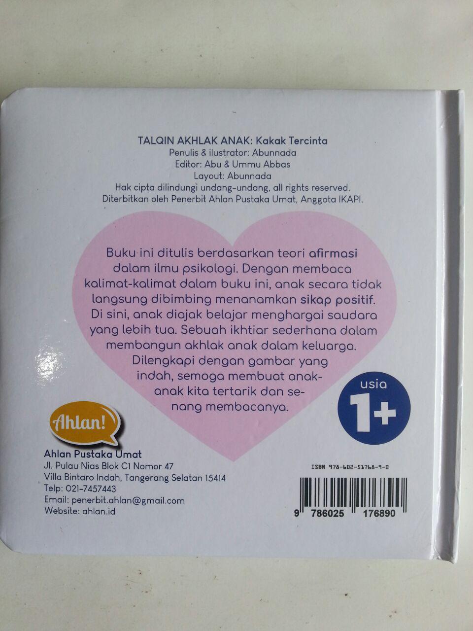 Buku Anak Boarbook Kakak Tercinta cover
