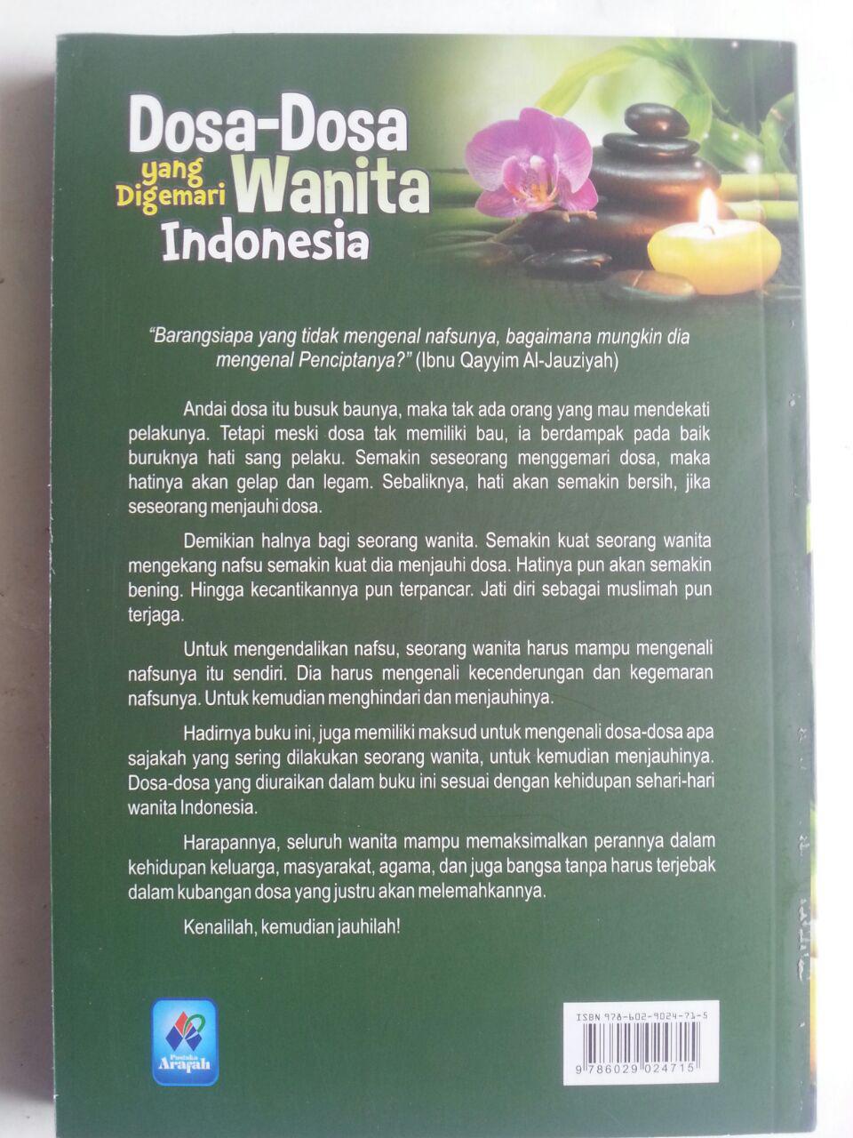 Buku Dosa-Dosa Yang Digemari Wanita Indonesia cover
