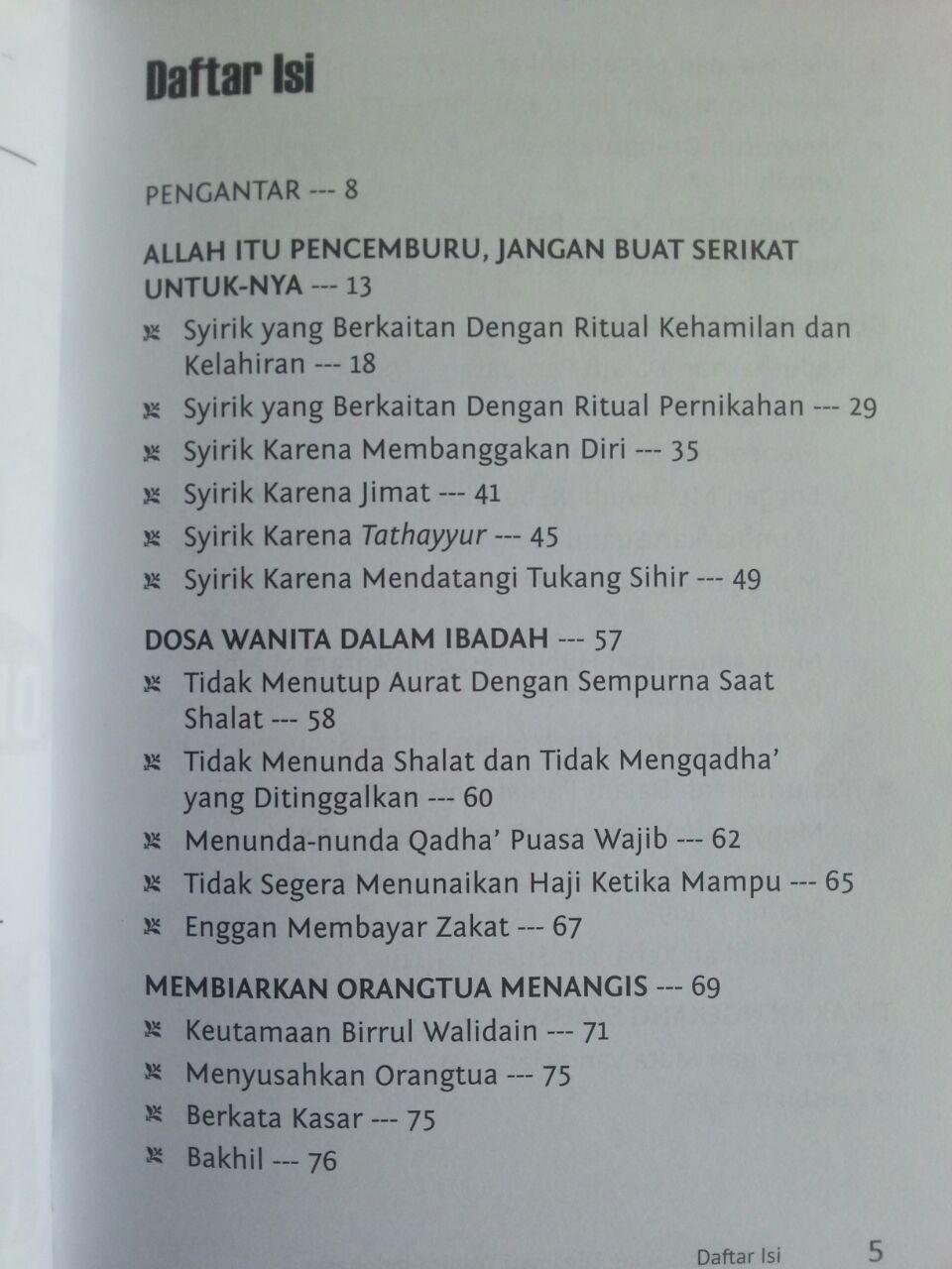 Buku Dosa-Dosa Yang Digemari Wanita Indonesia isi 2