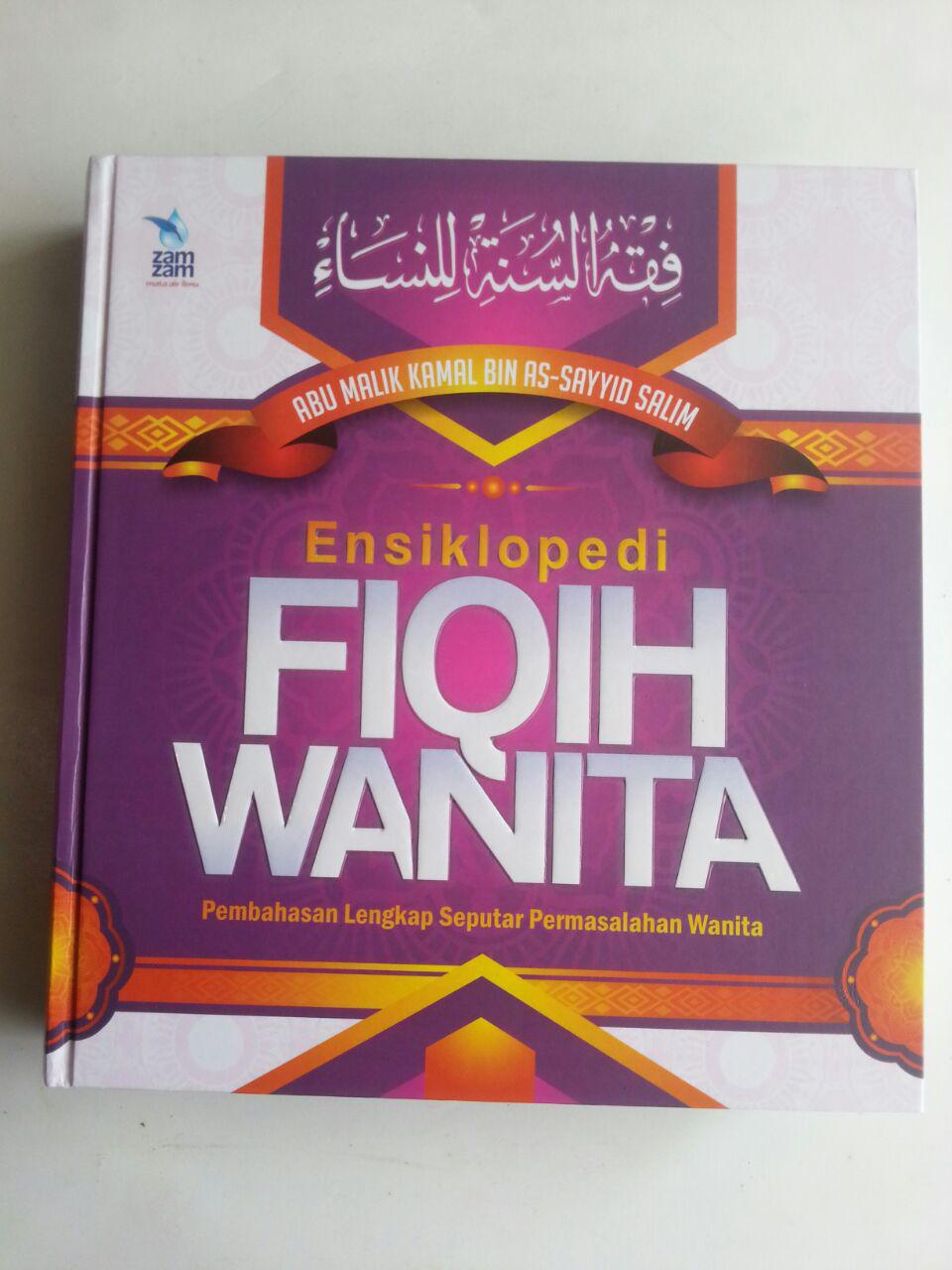 Buku Ensiklopedi Fiqih Wanita Pembahasan Lengkap Masalah Wanita cover 2