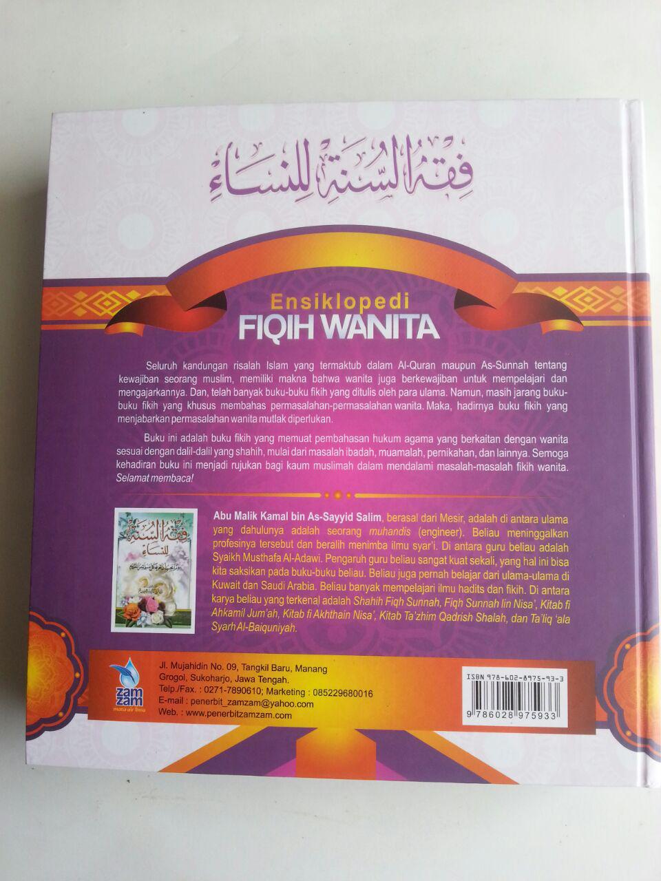 Buku Ensiklopedi Fiqih Wanita Pembahasan Lengkap Masalah Wanita cover