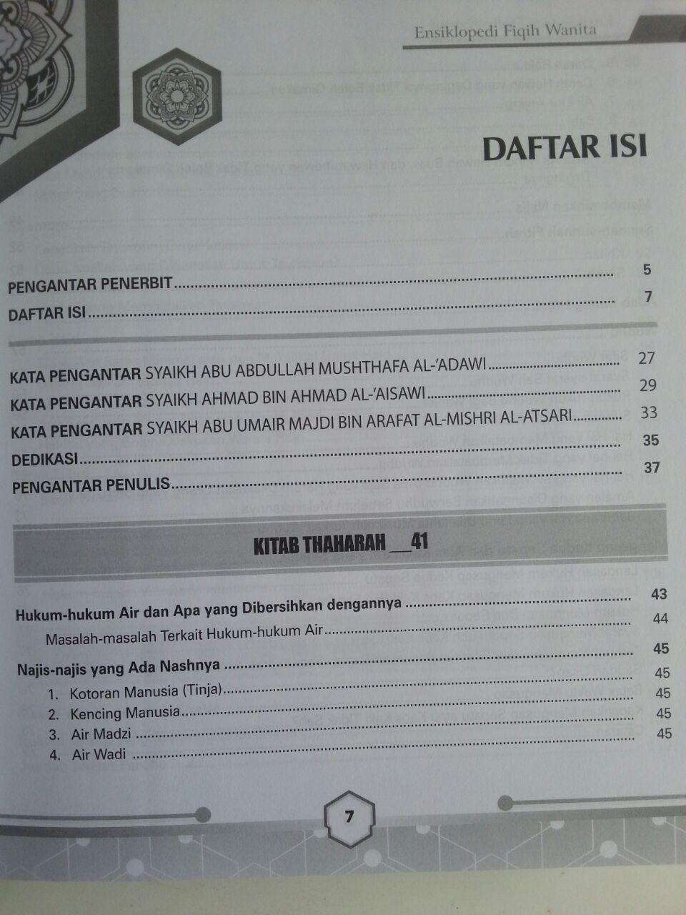 Buku Ensiklopedi Fiqih Wanita Pembahasan Lengkap Masalah Wanita isi 2