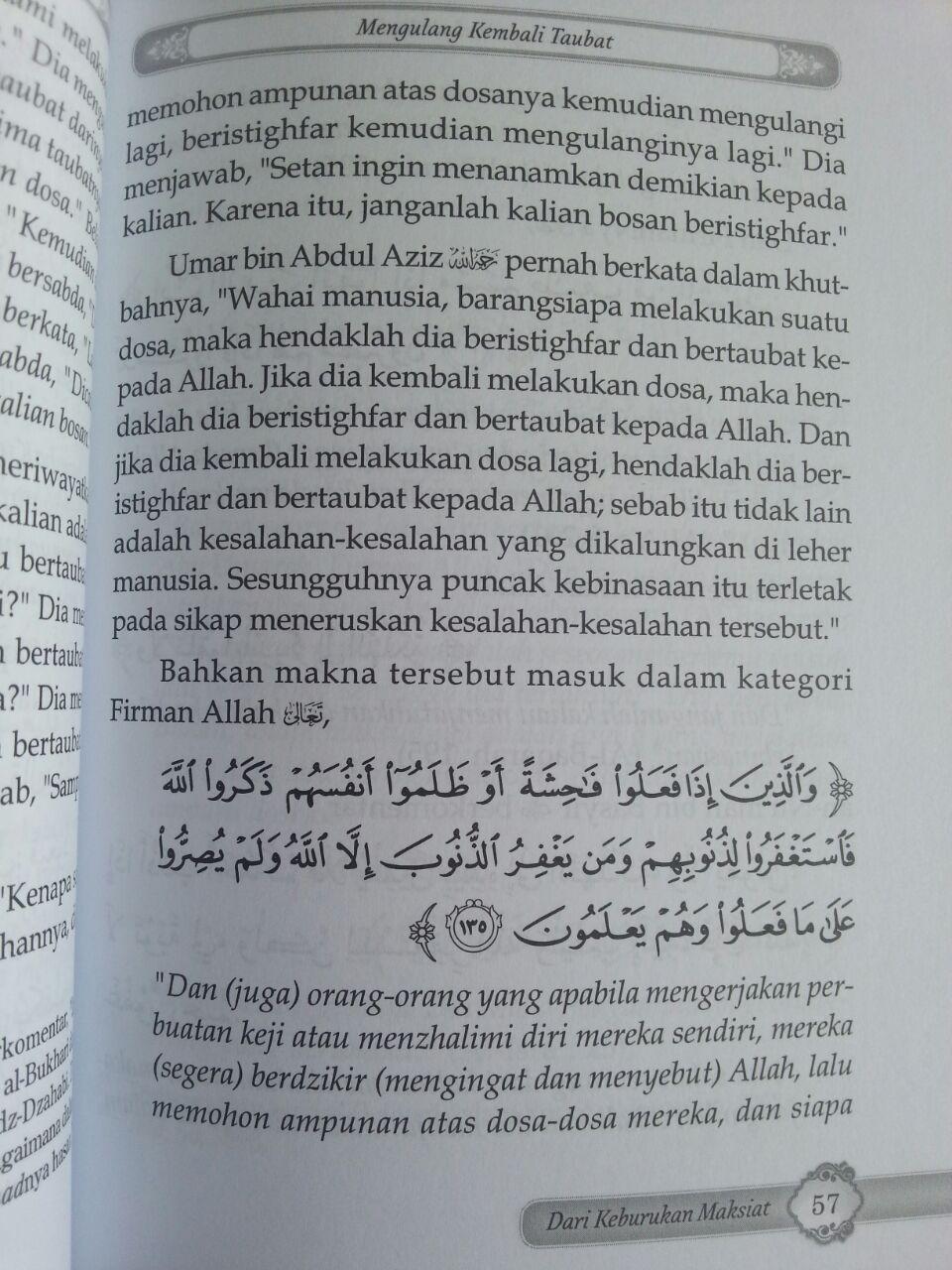 Buku Jalan Selamat Dari Keburukan Maksiat isi 3