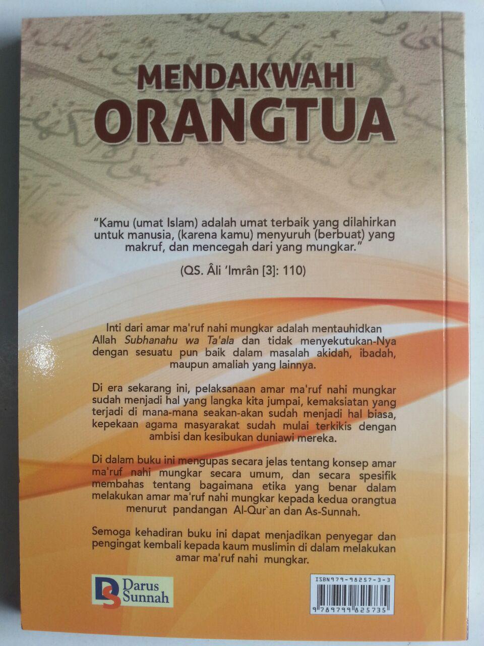 Buku Mendakwahi Orang Tua Kewajiban Beramar Maruf Nahi Munkar cover