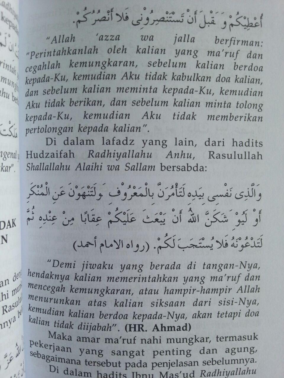 Buku Mendakwahi Orang Tua Kewajiban Beramar Maruf Nahi Munkar isi 3