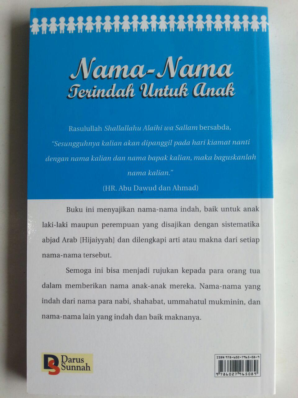 Buku Nama-Nama Terindah Untuk Anak cover