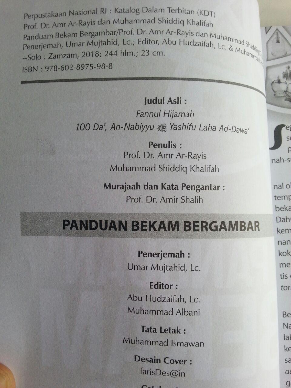 Buku Panduan Bekam Bergambar Seni Bekam Syar'i Untuk Penyakit isi 2