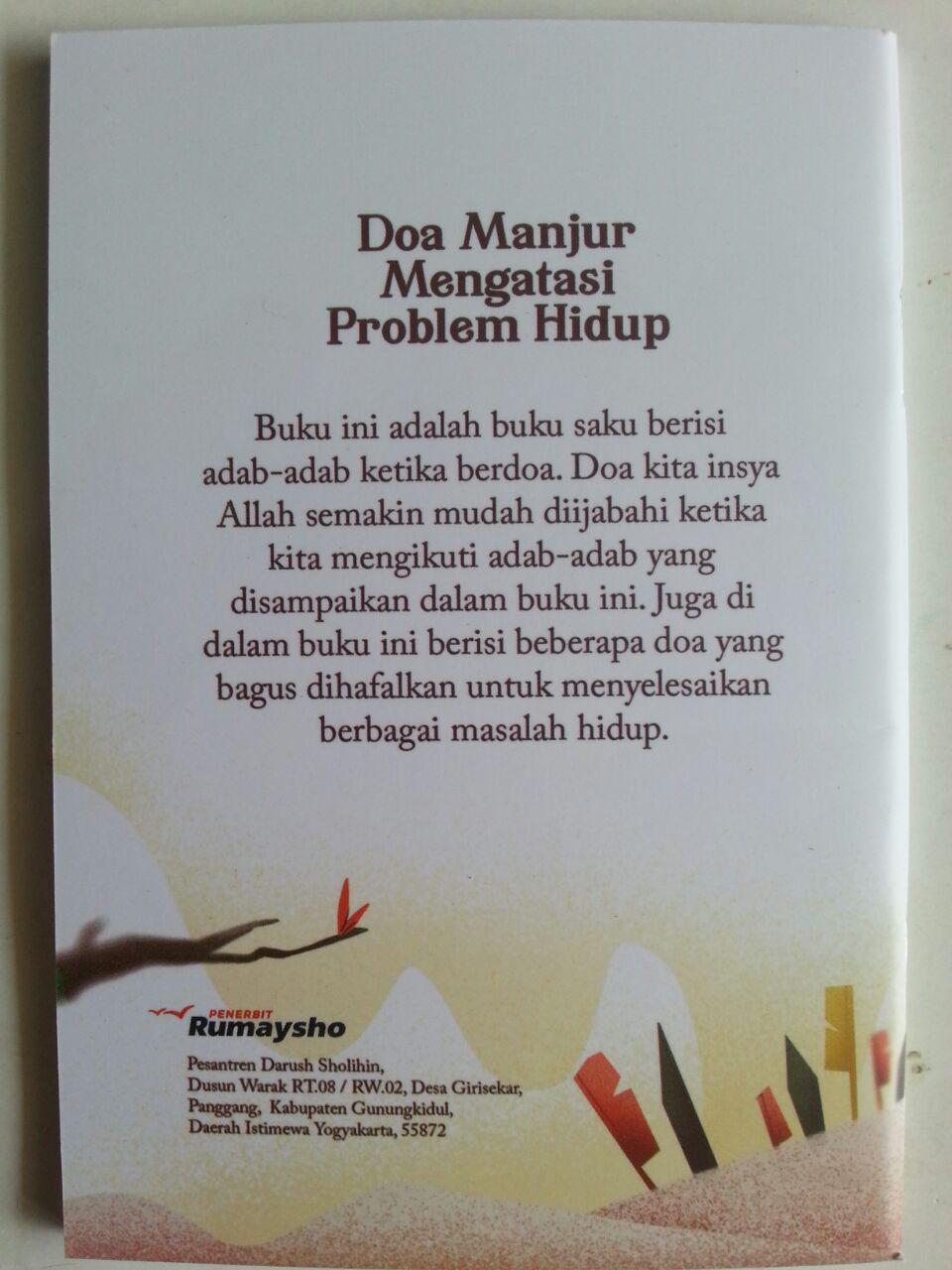 Buku Saku Doa Manjur Mengatasi Problem Hidup cover