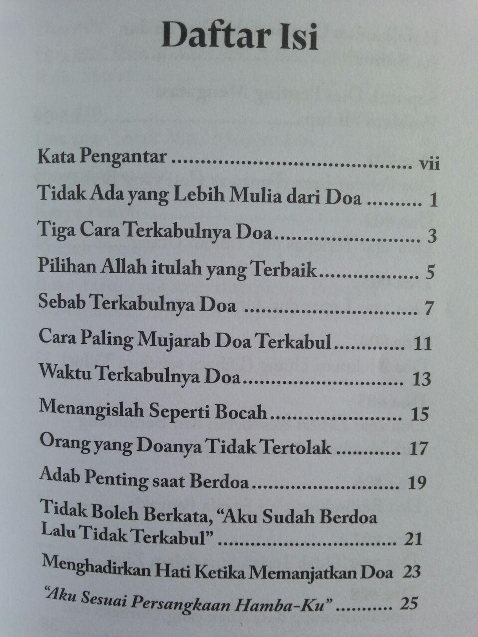 Buku Saku Doa Manjur Mengatasi Problem Hidup isi