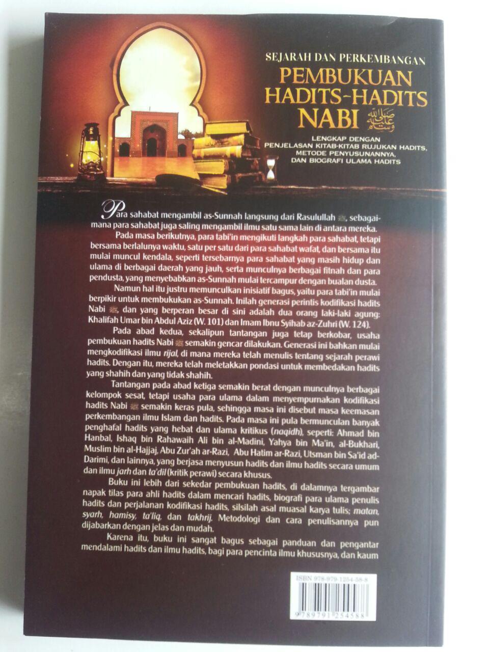 Buku Sejarah Dan Perkembangan Pembukuan Hadits-Hadits Nabi cover