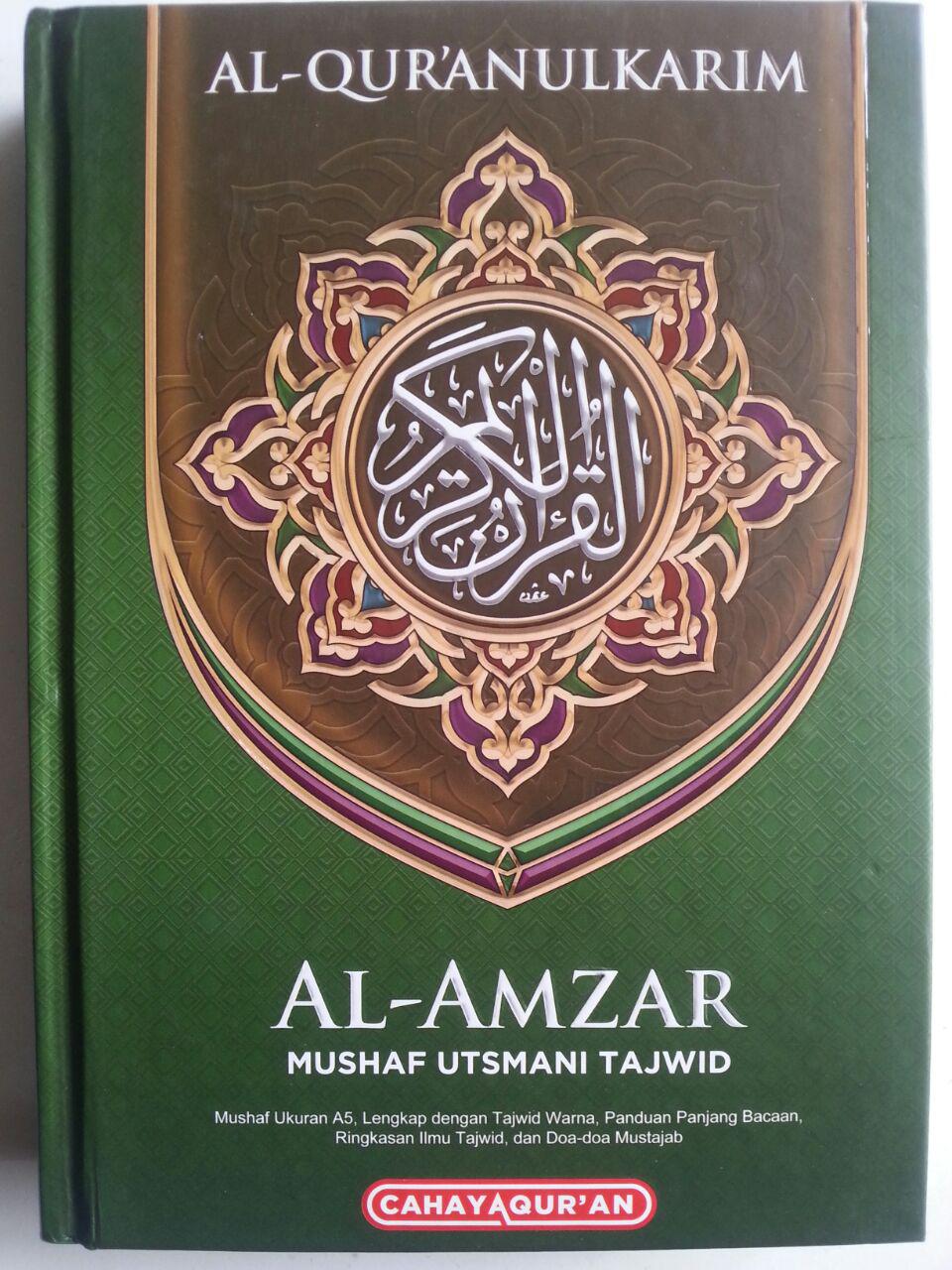 Al-Qur'an Mushaf Utsmani Tajwid Al-Amzar Ukuran A5 cover
