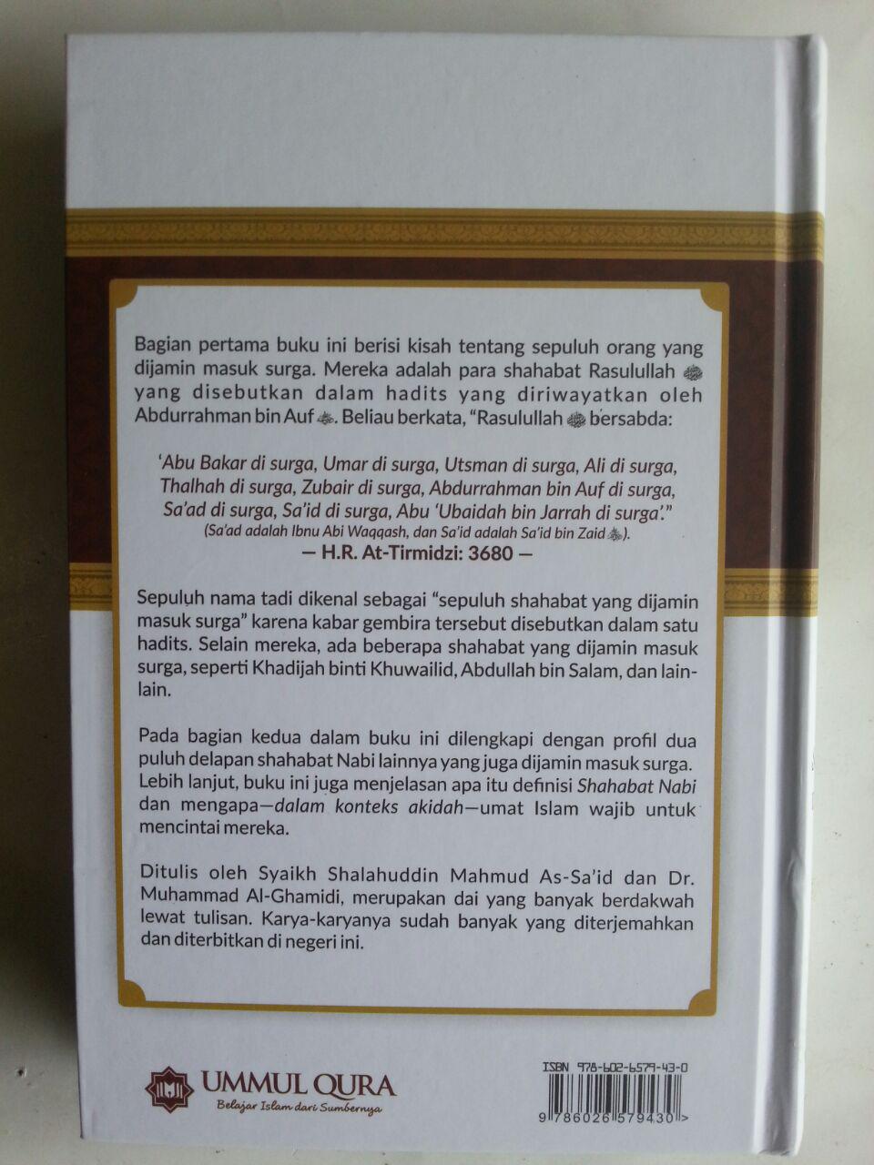 Buku 38 Shahabat Yang Di Jamin Masuk Surga cover 3