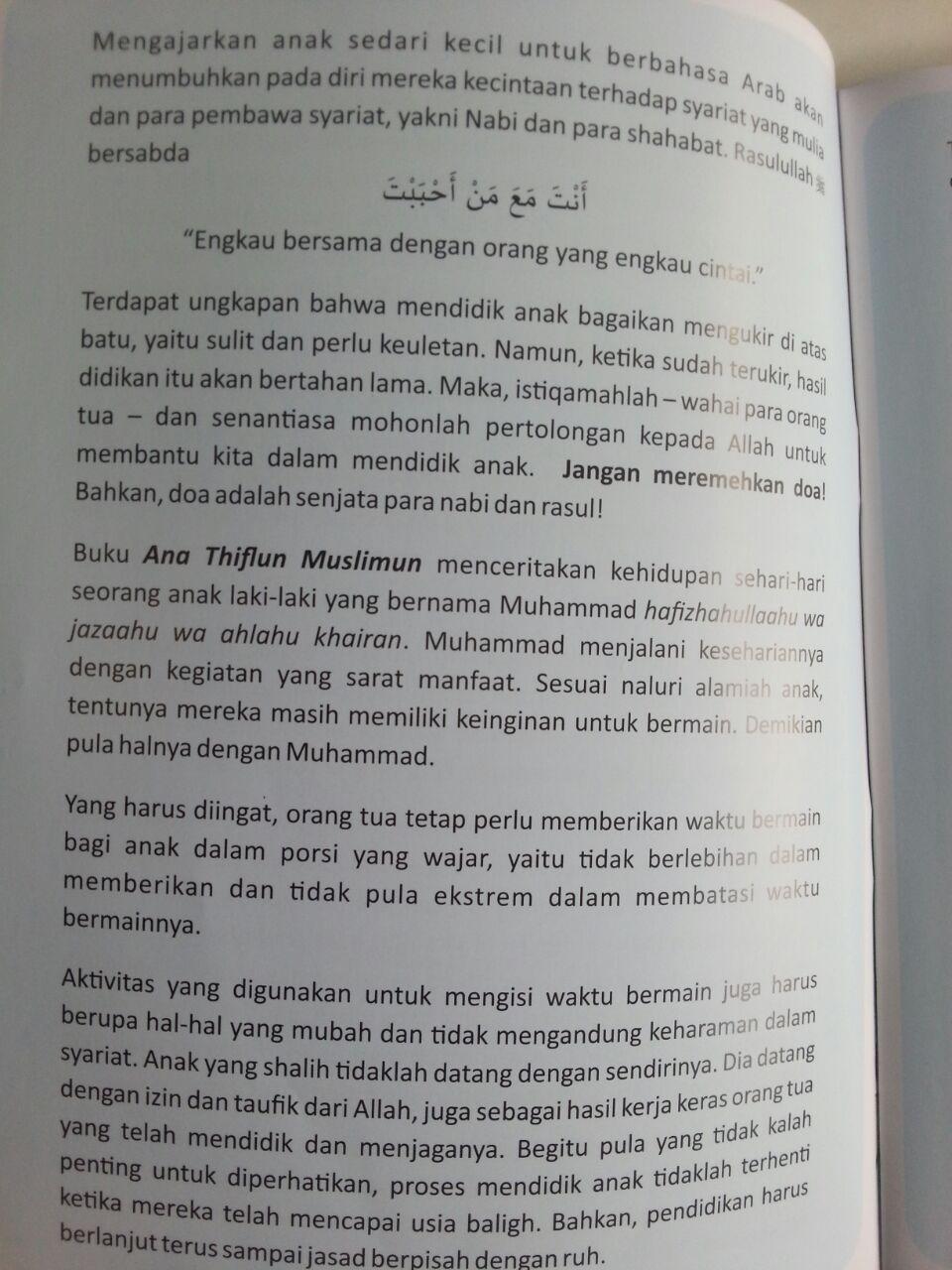 Buku Aku Anak Muslim Cerita Anak Berbahasa Arab Terjemah isi