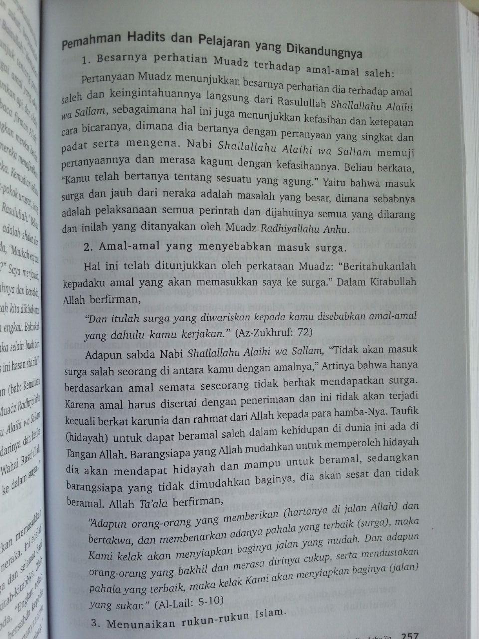 Buku Al-Wafi Syarah Hadits Arbain Imam An-Nawawi isi 4