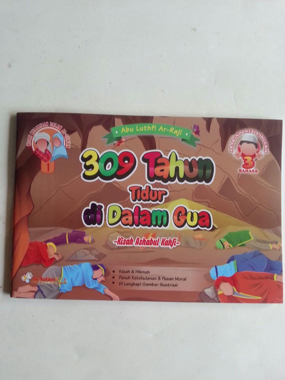 Buku Anak 309 Tahun Tidur Di Dalam Gua Kisah Ashabul Kahfi cover 2