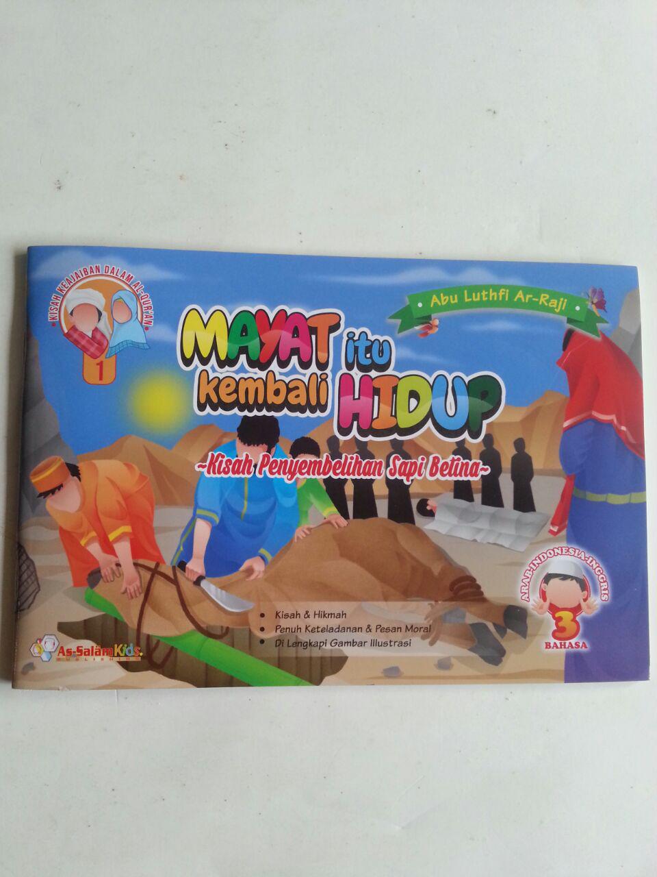 Buku Anak Mayat Itu Kembali Hidup Kisah Penyembelihan Sapi cover 2