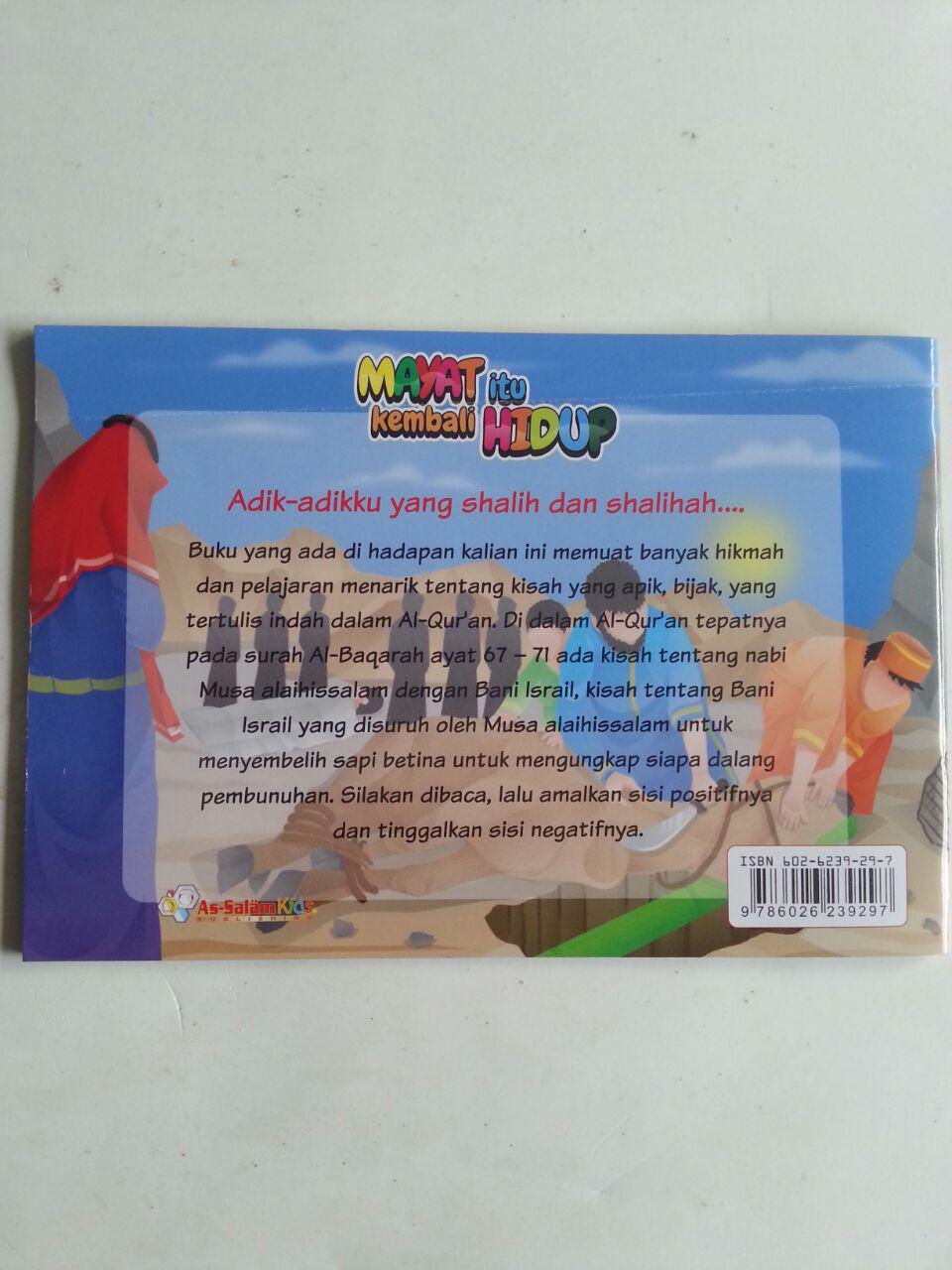 Buku Anak Mayat Itu Kembali Hidup Kisah Penyembelihan Sapi cover