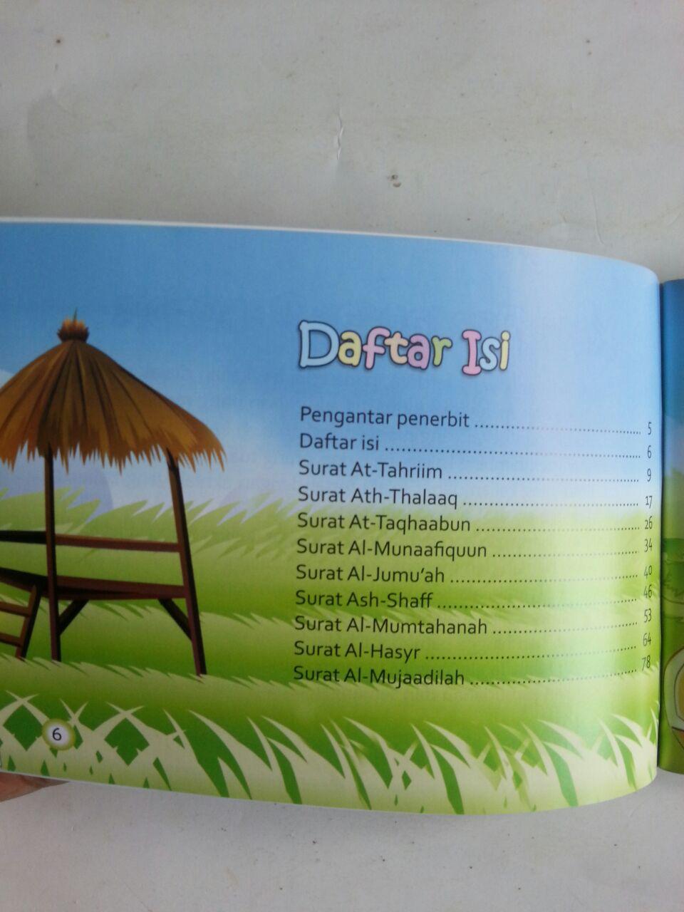 Buku Anak Tuntunan Hafalan Juz 28 Berwarna Bergambar Mudah Jelas isi
