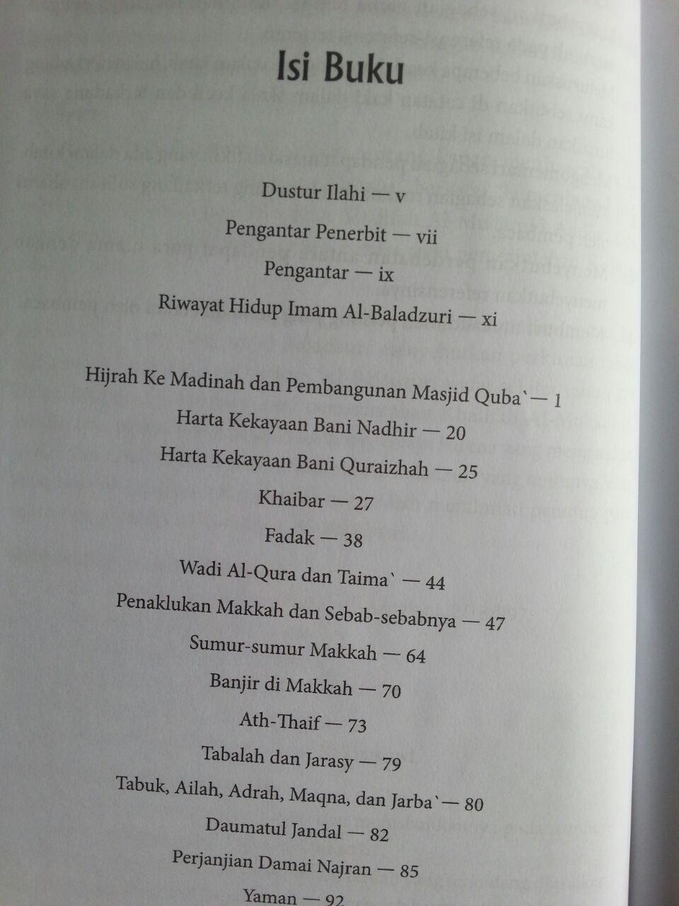 Buku Futuhul Buldan Penaklukkan Negeri Dari Makkah Sampai Sind isi