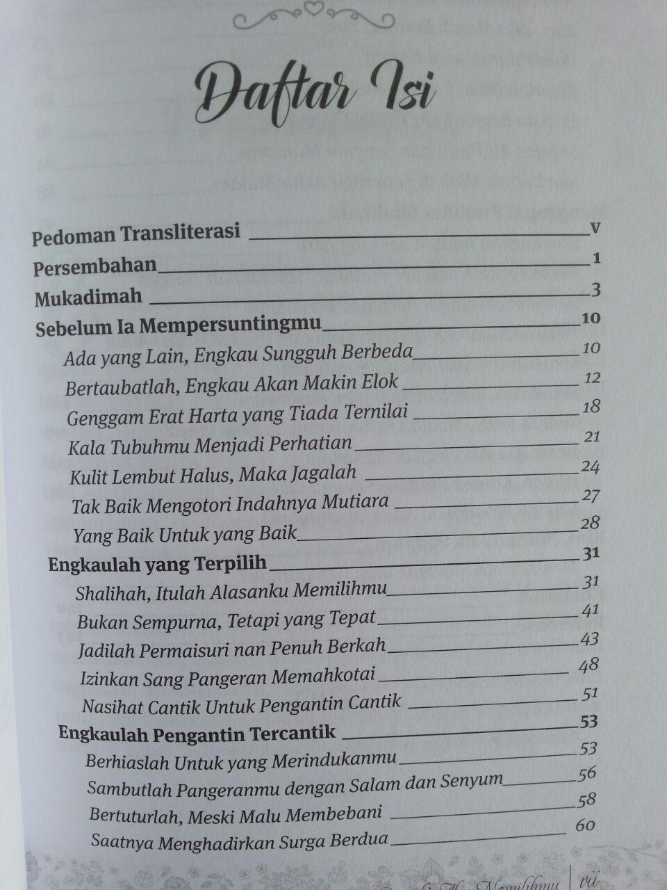 Buku Karena Cantik Aku Memilihmu Sukses Menjadi Istri Shalihah isi 2