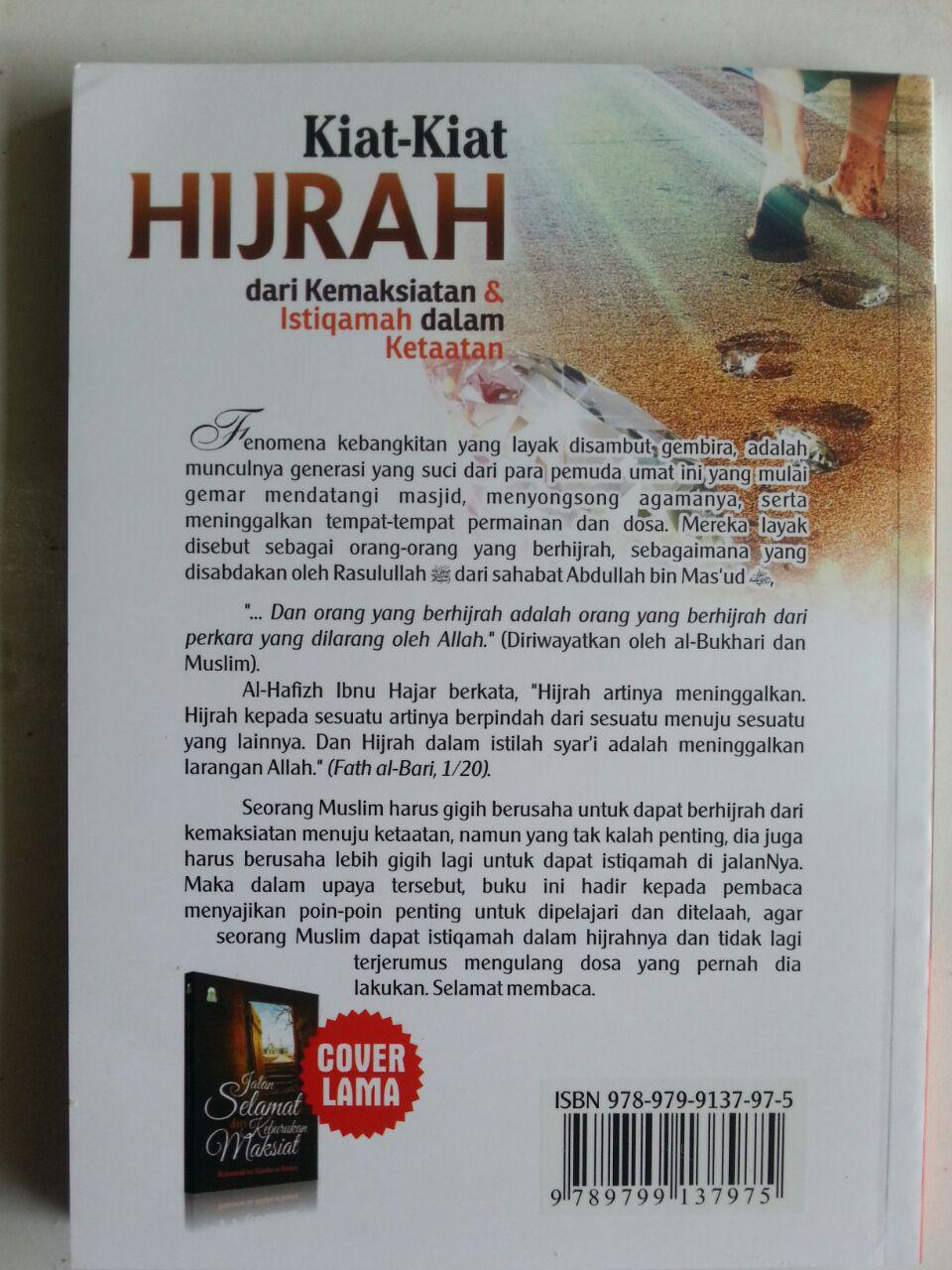 Buku Kiat-Kiat Hijrah Dari Kemaksiatan Kemudian Istiqomah Dalam Ketaatan cover