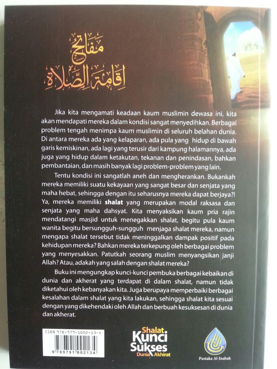 Buku Shalat Kunci Sukses Dunia Akhirat Rahasia Shalat Yang Tertimbun cover