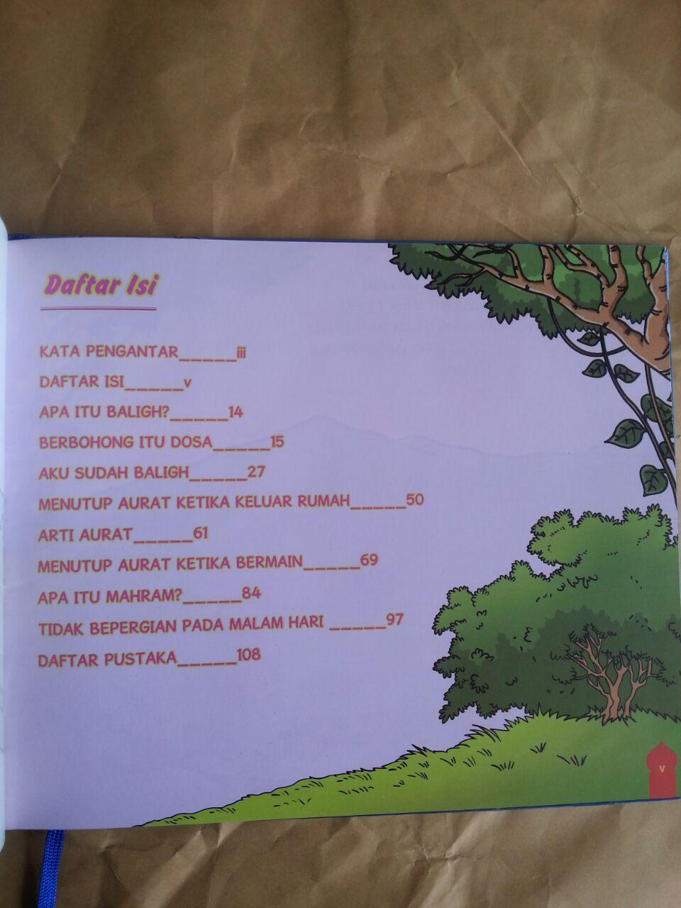 Buku Anak Menanti Masa Baligh Mengenalkan Baligh Mahram Dalam Cerita isi 2