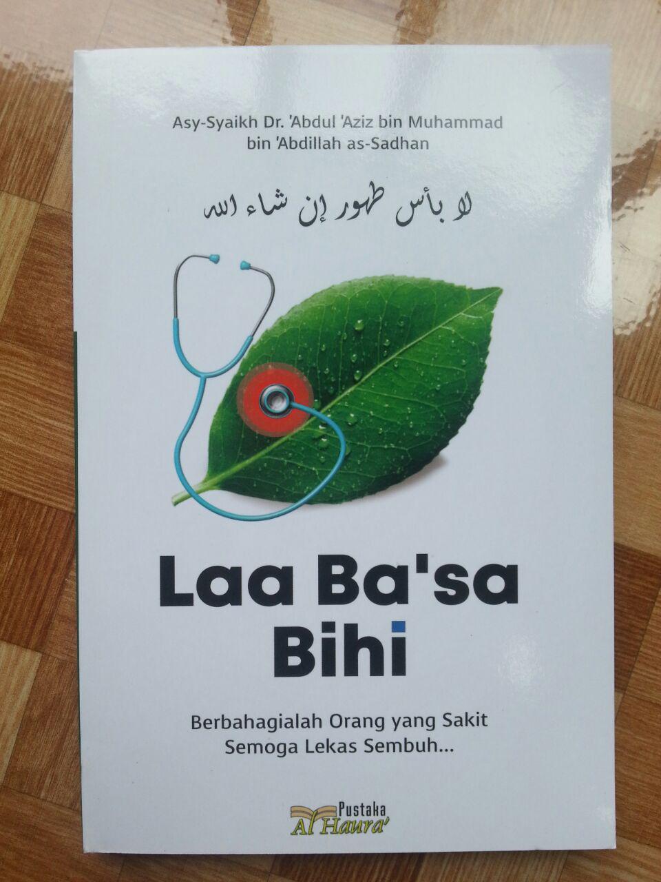 Buku Laa Ba'sa Bihi Berbahagialah Orang Yang Sakit cover 2