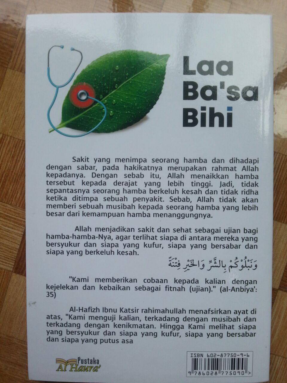 Buku Laa Ba'sa Bihi Berbahagialah Orang Yang Sakit cover