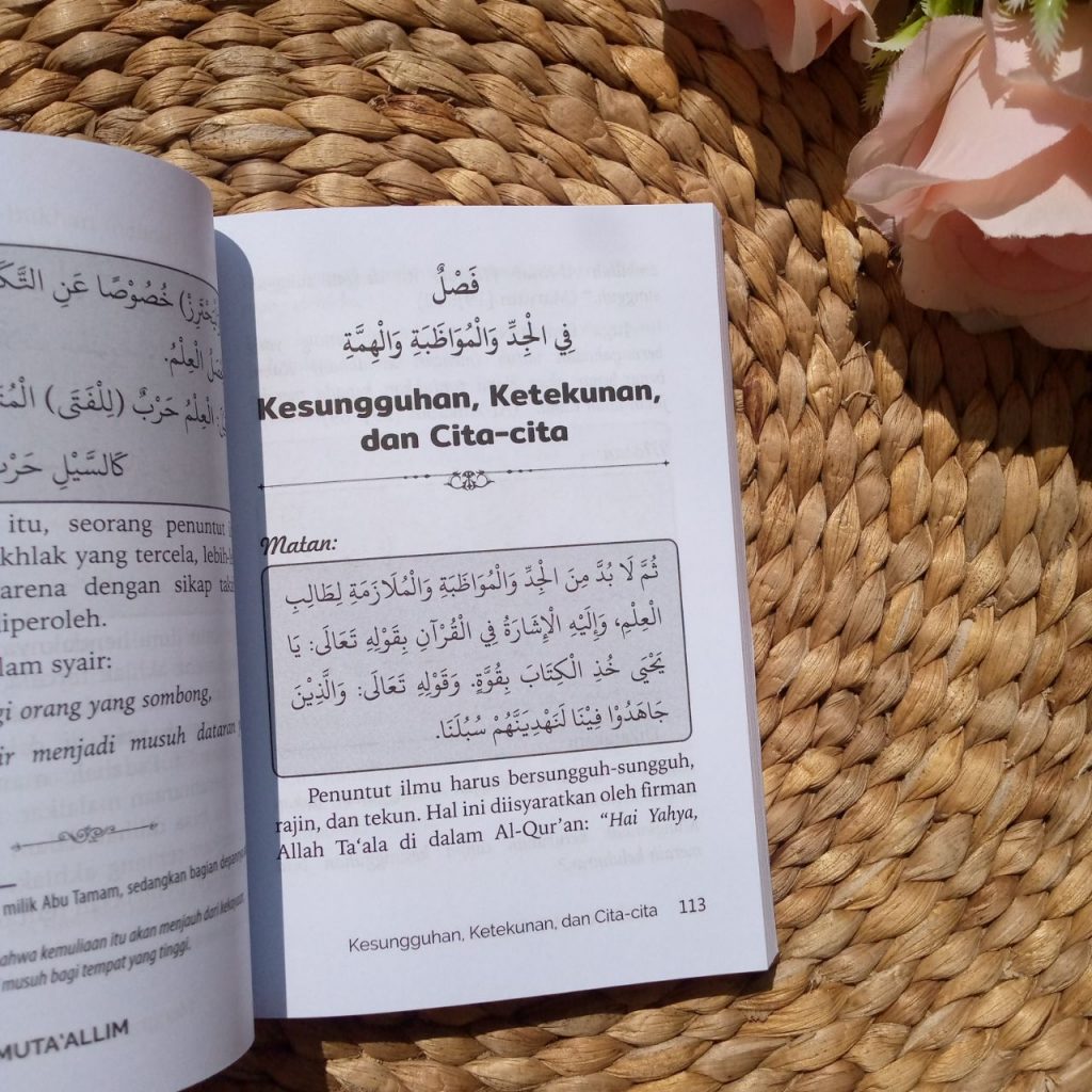 Buku Saku Ta'lim Al-Muta'allim Wasiat Terkait Adab Akhlak Menuntut Ilmu