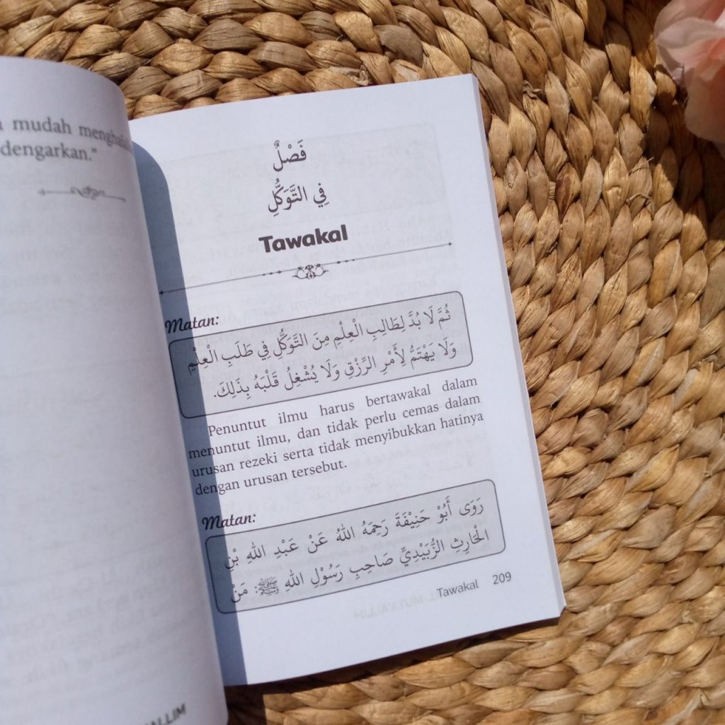 Buku Saku Ta'lim Al-Muta'allim Wasiat Terkait Adab Akhlak Menuntut Ilmu