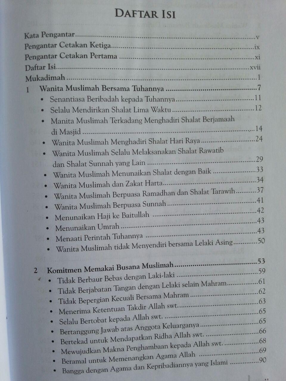 Buku Syakhshiyatul Mar'ah Al-Muslimah Membentuk Pribadi Muslimah Ideal isi