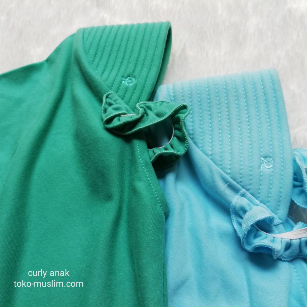JIlbab curly anak