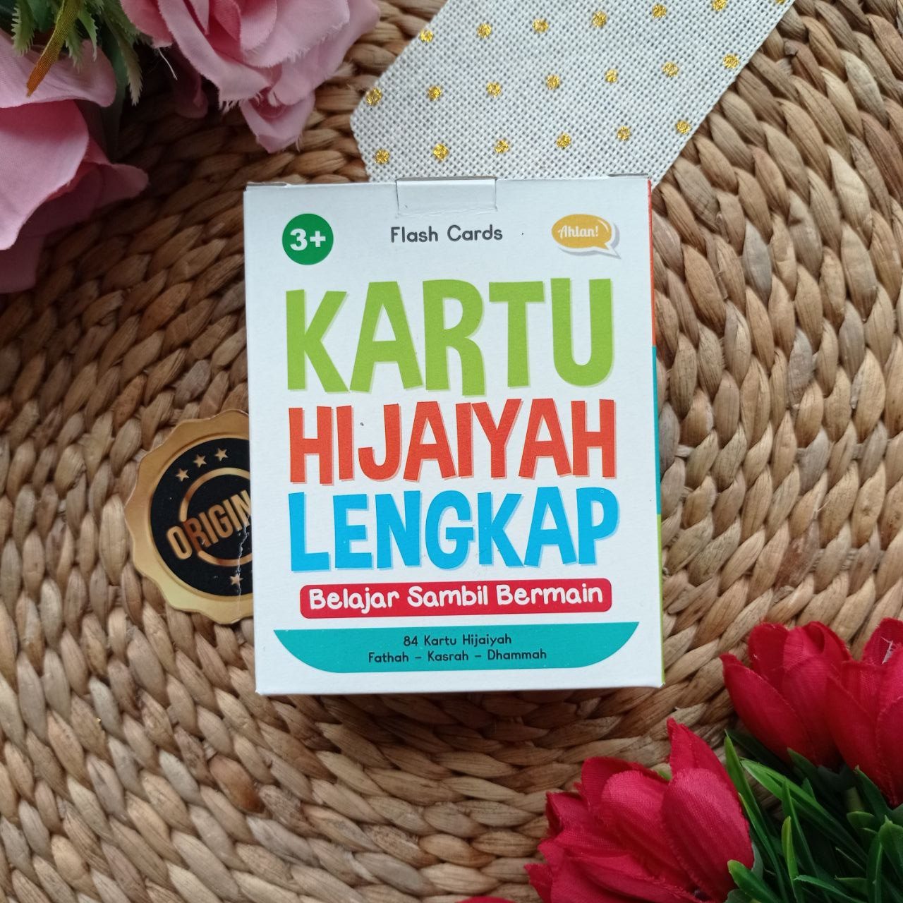 Flash Card Kartu Hijaiyah Lengkap Belajar Sambil Bermain