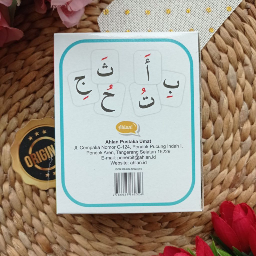 Flash Card Kartu Hijaiyah Lengkap Belajar Sambil Bermain
