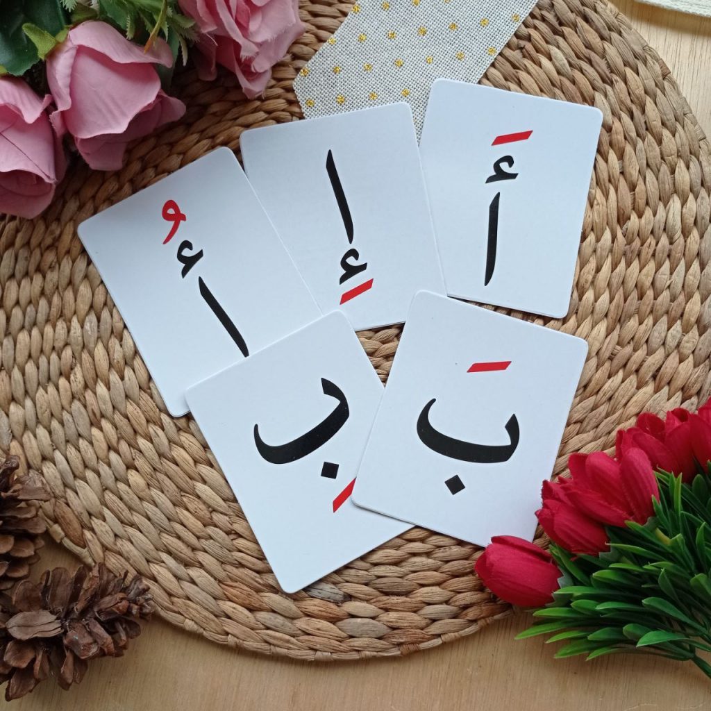 Flash Card Kartu Hijaiyah Lengkap Belajar Sambil Bermain